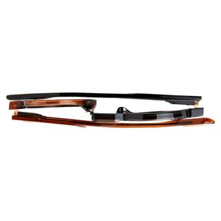 
  
    CRYSTAL BLACK + CRYSTAL LIGHT BROWN GUN METAL + ROSE GOLD METAL
  
