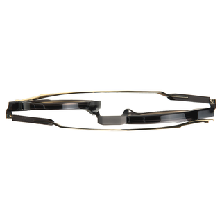 
  
    CRYSTAL BLACK BRUSED GUN METAL + POLISHED LIGHT GOLD METAL
  
