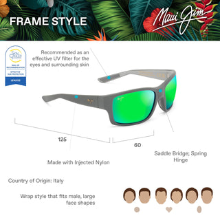 
  
    MATTE DARK GREY MINT | MAUIGREEN
  
