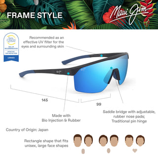 
  
    MATTE BLACK | BLUE HAWAII
  
