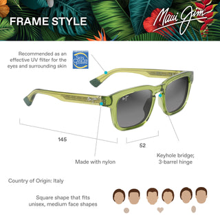 
  
    SHINY TRANSPARENT BRASS GREEN | NEUTRAL GREY
  
