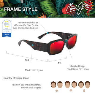 
  
    SHINY DARK HAVANA | HAWAII LAVA
  
